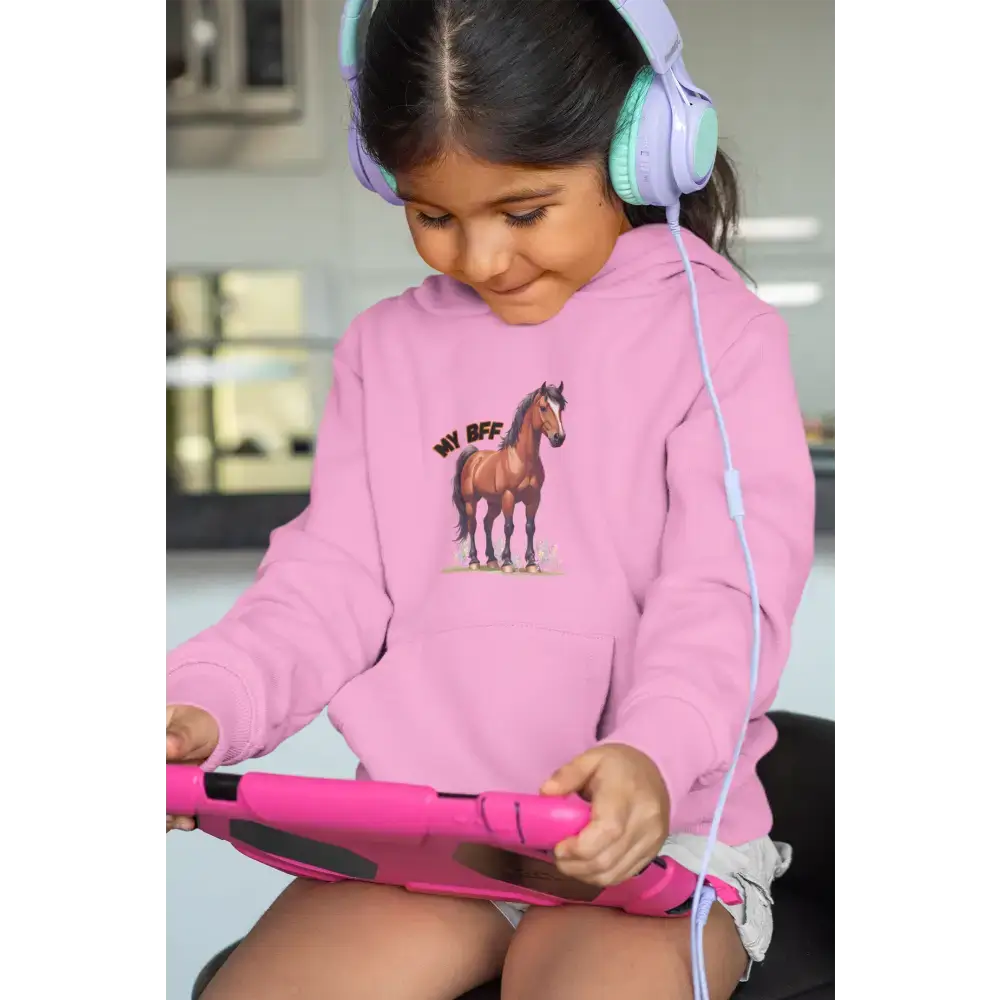 Youth Horse Lover Hoodie, Sweatshirt for Kids, Animal Lover Apparel