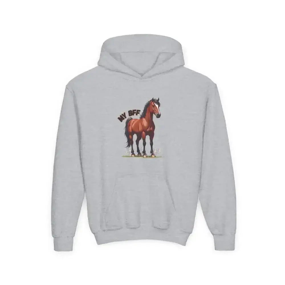 Youth Horse Lover Hoodie, Sweatshirt for Kids, Animal Lover Apparel